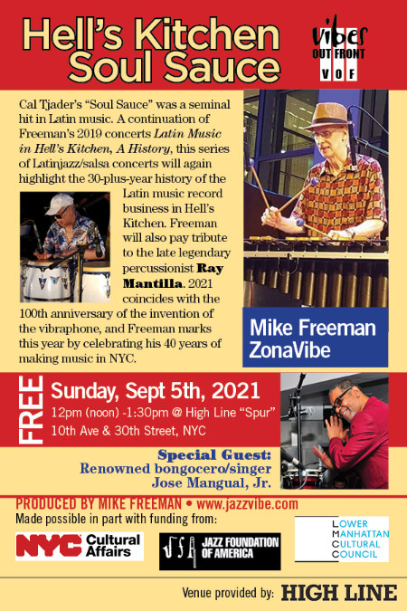 Mike Freeman ZonaVibe Soul Sauce flyere