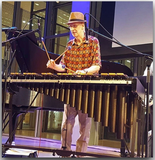 Mike Freeman performing at the Times Center
